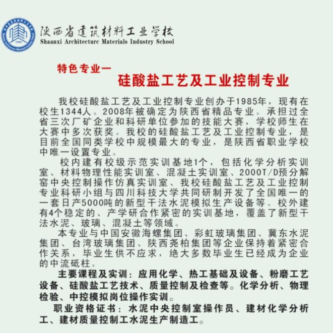 陕西省建筑材料工业学校