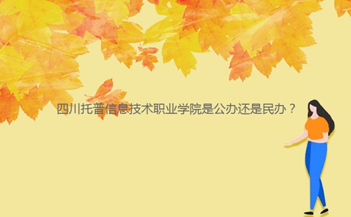 四川托普信息技术职业学院是公办还是民办？