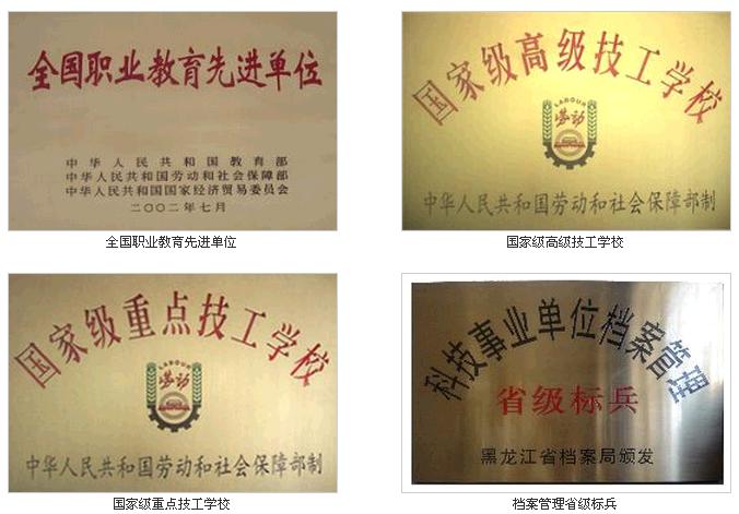 黑龙江东亚学团职业高中·高级技工学校 学校荣誉