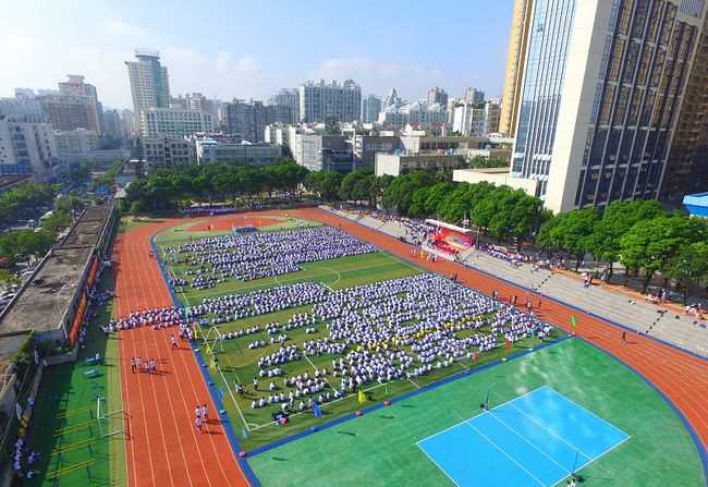 厦门信息学校操场