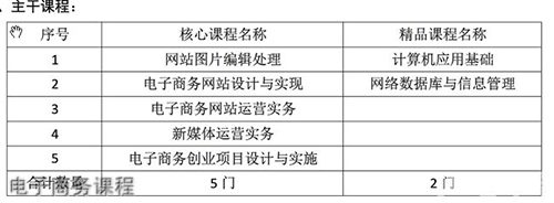 重庆能源职业学院电子商务课程